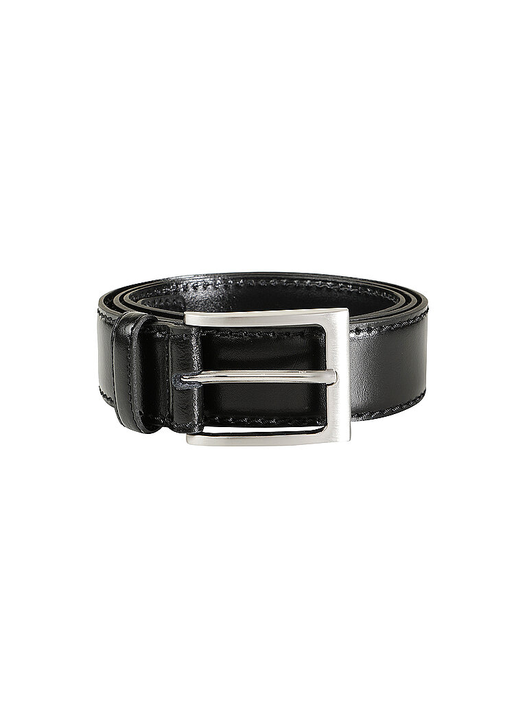 Cinturón de cuero negro 85