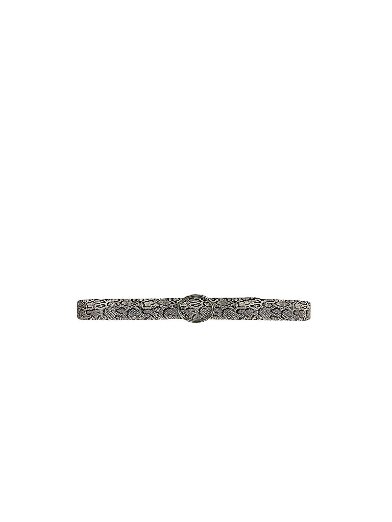 Cinturón de cuero negro 90