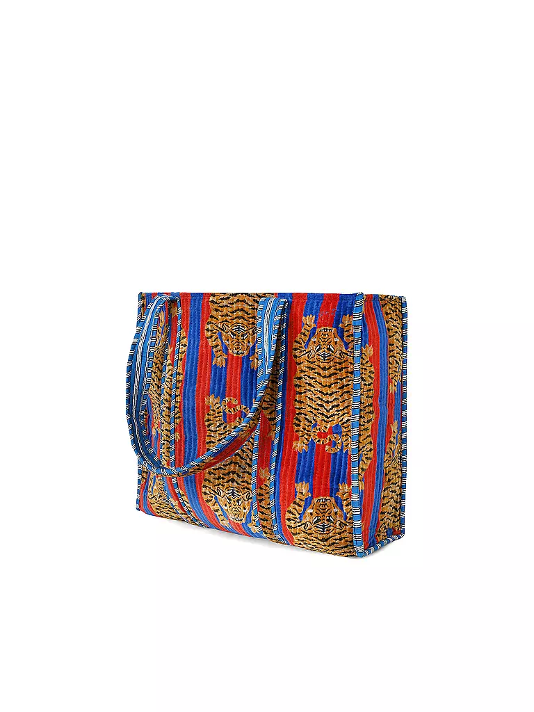 CONSCIOUS YOGA COLLECTIVE | Tasche - Shopper TIBETAN TIGER  TOTE | Azul oscuro