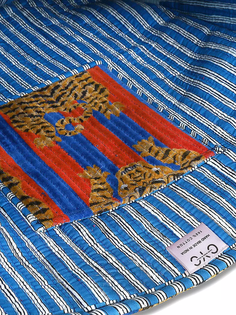 CONSCIOUS YOGA COLLECTIVE | Tasche - Shopper TIBETAN TIGER  TOTE | Azul oscuro