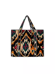 CONSCIOUS YOGA COLLECTIVE | Tasche - Shopper VELVET IKAT SHOPPER | Negro