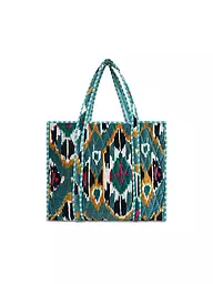 CONSCIOUS YOGA COLLECTIVE | Tasche - Shopper VELVET IKAT SHOPPER | Verde