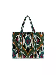 CONSCIOUS YOGA COLLECTIVE | Tasche - Shopper VELVET IKAT SHOPPER | Turquesa