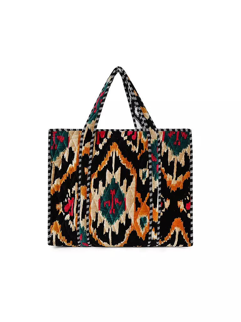 CONSCIOUS YOGA COLLECTIVE | Tasche - Shopper VELVET IKAT SHOPPER | Negro