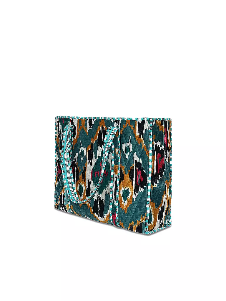CONSCIOUS YOGA COLLECTIVE | Tasche - Shopper VELVET IKAT SHOPPER | Verde