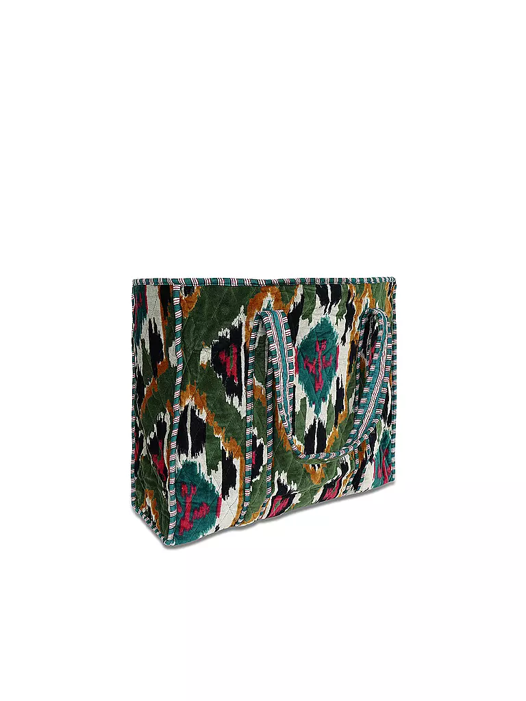 CONSCIOUS YOGA COLLECTIVE | Tasche - Shopper VELVET IKAT SHOPPER | Turquesa