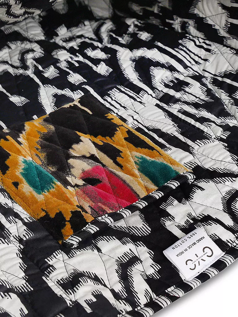 CONSCIOUS YOGA COLLECTIVE | Tasche - Shopper VELVET IKAT SHOPPER | Negro