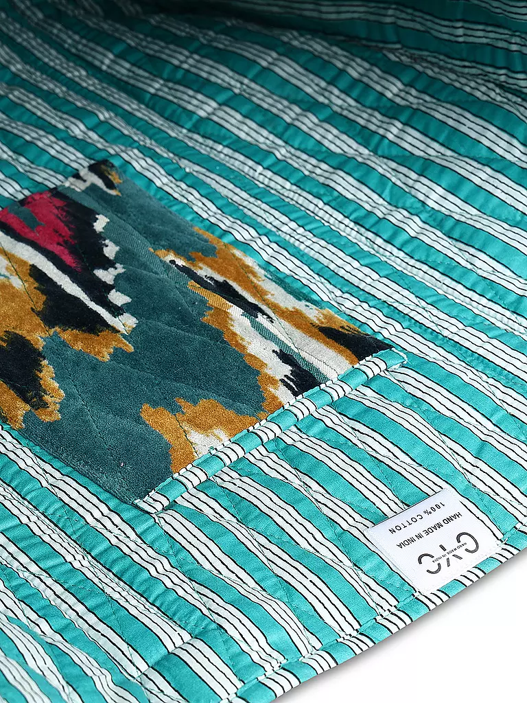 CONSCIOUS YOGA COLLECTIVE | Tasche - Shopper VELVET IKAT SHOPPER | Verde