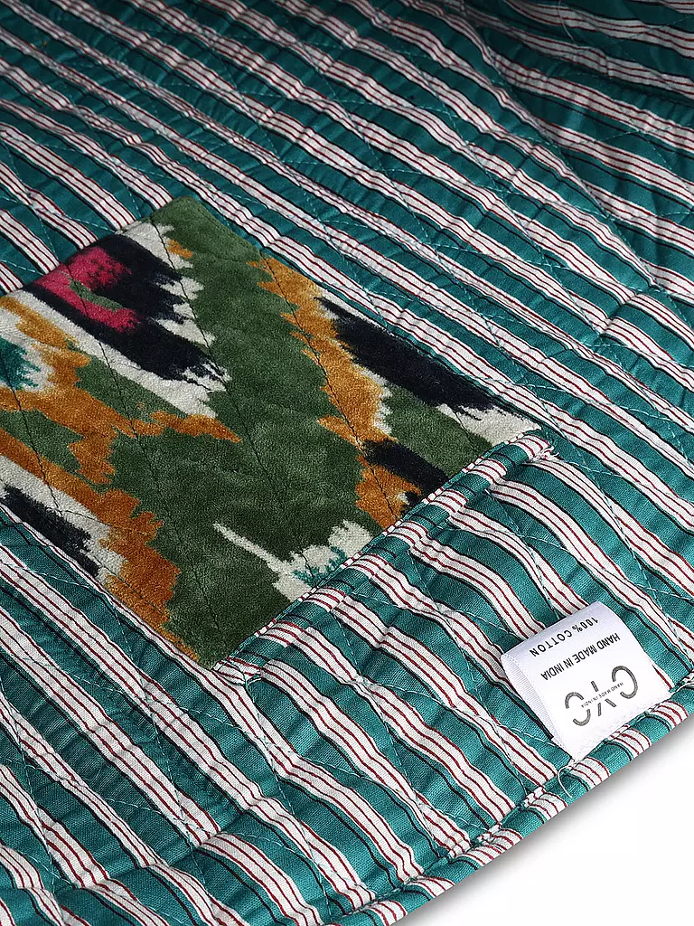 CONSCIOUS YOGA COLLECTIVE | Tasche - Shopper VELVET IKAT SHOPPER | Turquesa
