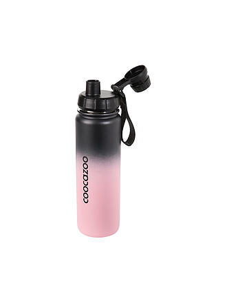 COOCAZOO | Botella de acero inoxidable 0,7 l gradiente rosa