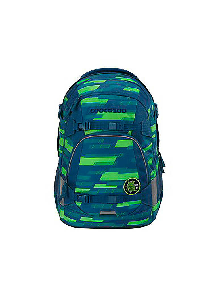 COOCAZOO Mochila escolar MATE Lime Stripe