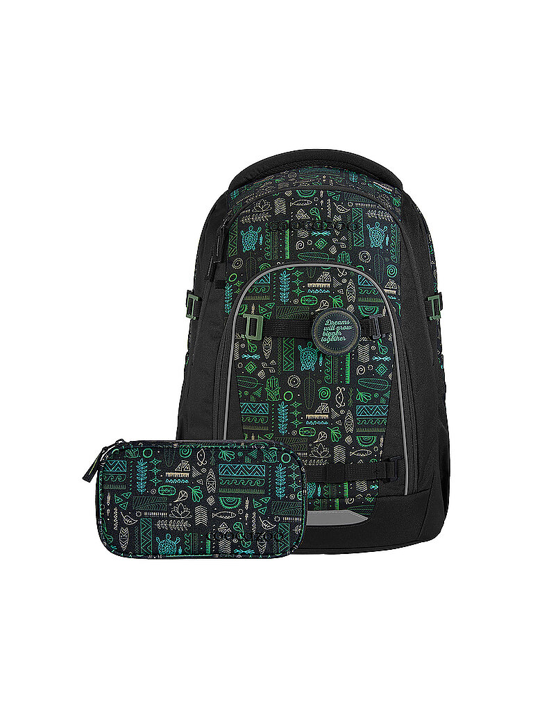 Coocazoo Set de mochila escolar 4 piezas MATE Humedica Free Spirit