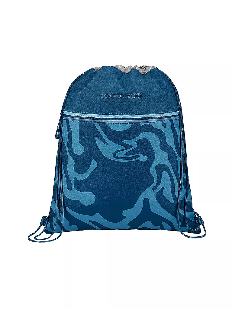 COOCAZOO | Bolsa de gimnasia BREAKING WAVES | Azul