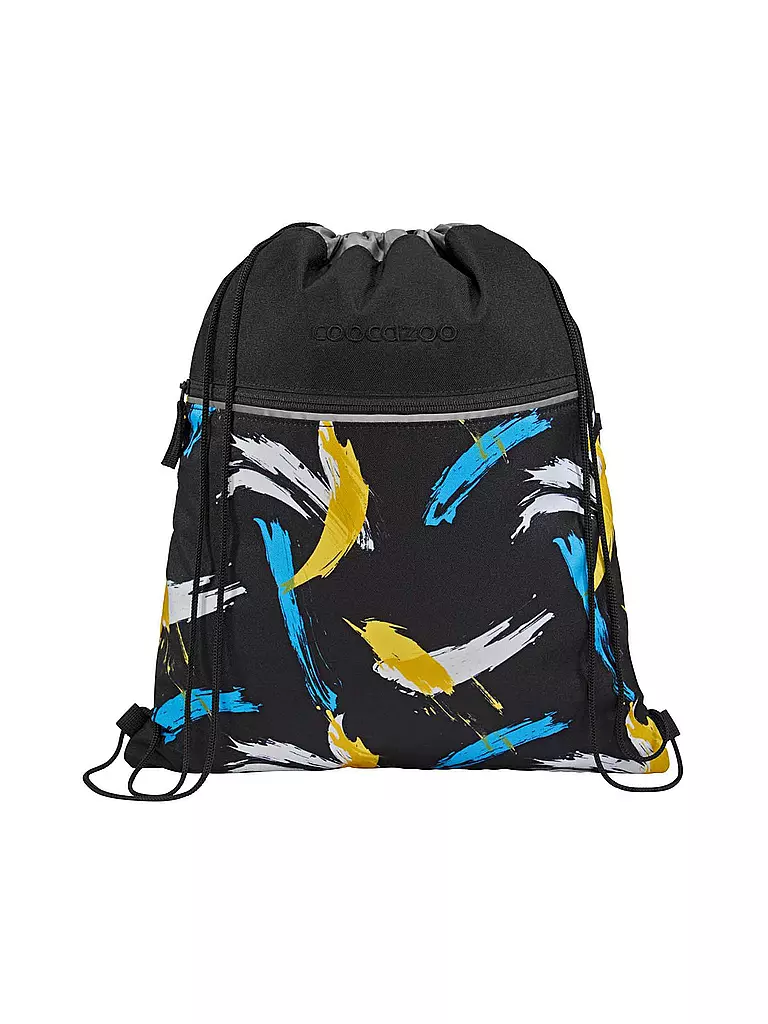 COOCAZOO | Bolsa de gimnasia Crazy Artnigh | Negro
