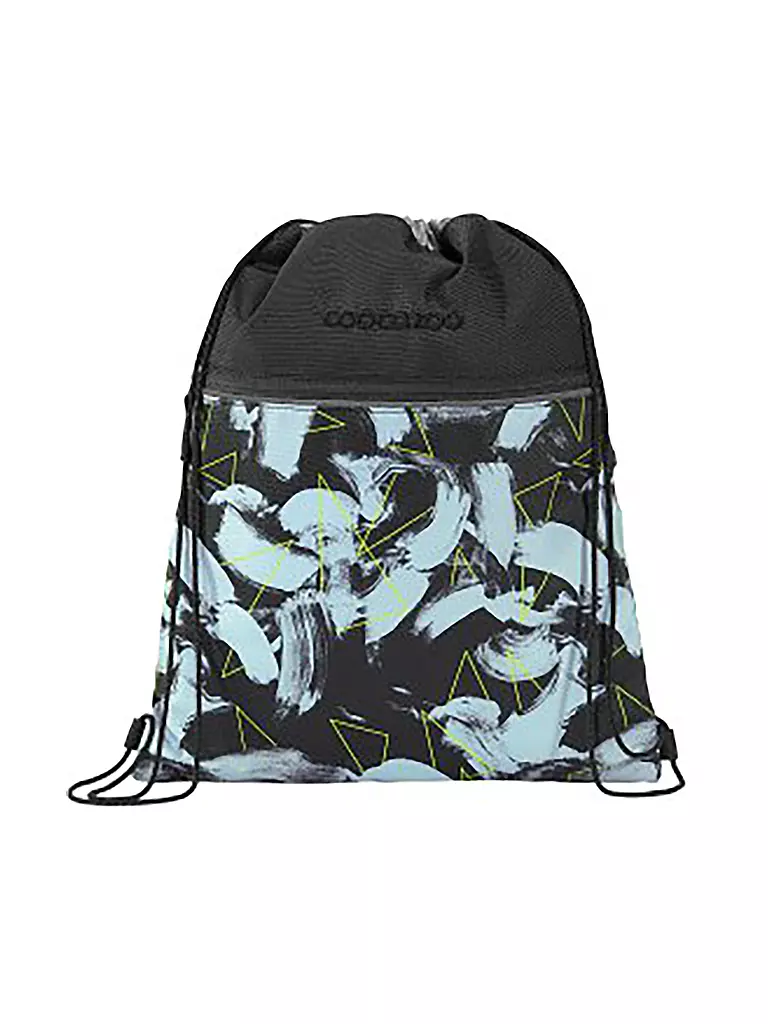 COOCAZOO | Bolsa de gimnasia Electric Storm | Negro
