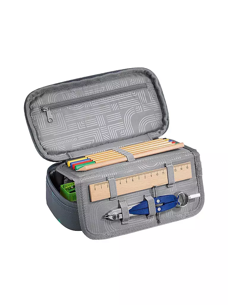 COOCAZOO | Estuche escolar Arrow Drif | Gris