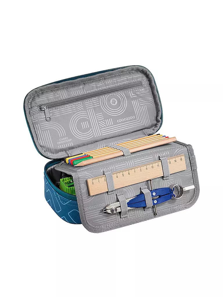 COOCAZOO | Estuche escolar Blue Maze | Azul
