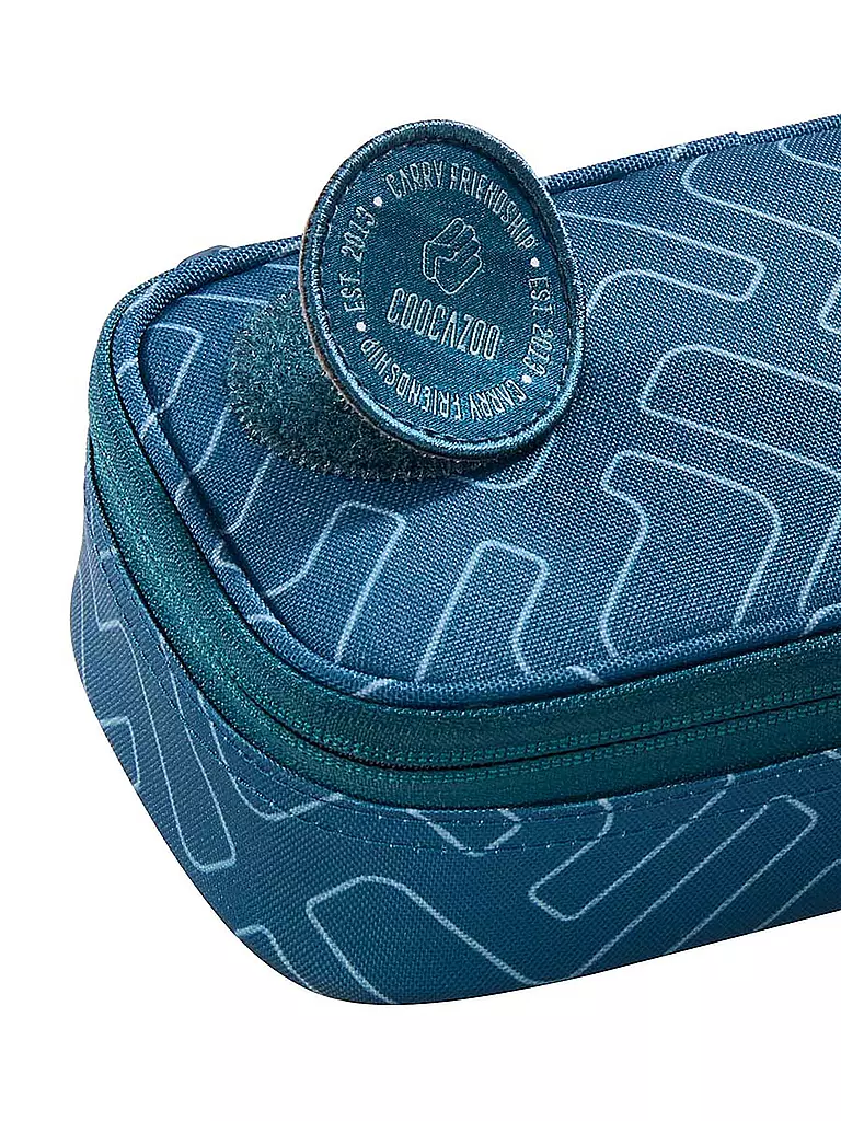 COOCAZOO | Estuche escolar Blue Maze | Azul