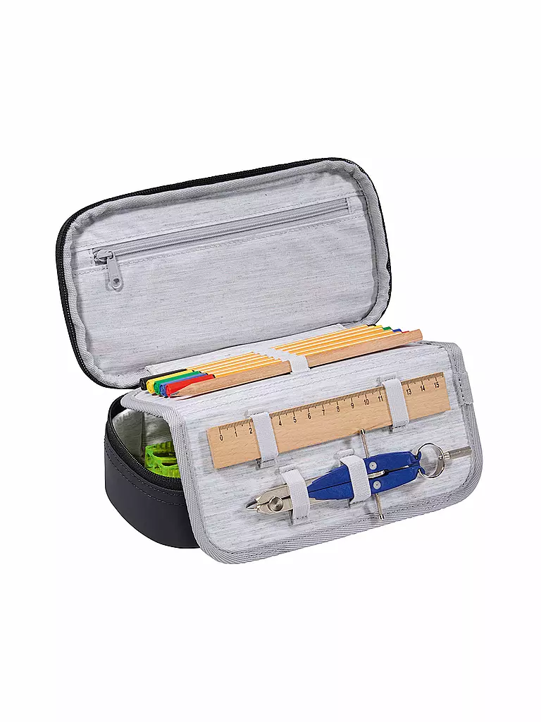 COOCAZOO | Estuche para lápices - Estuche TRAP Black Thunder | Negro