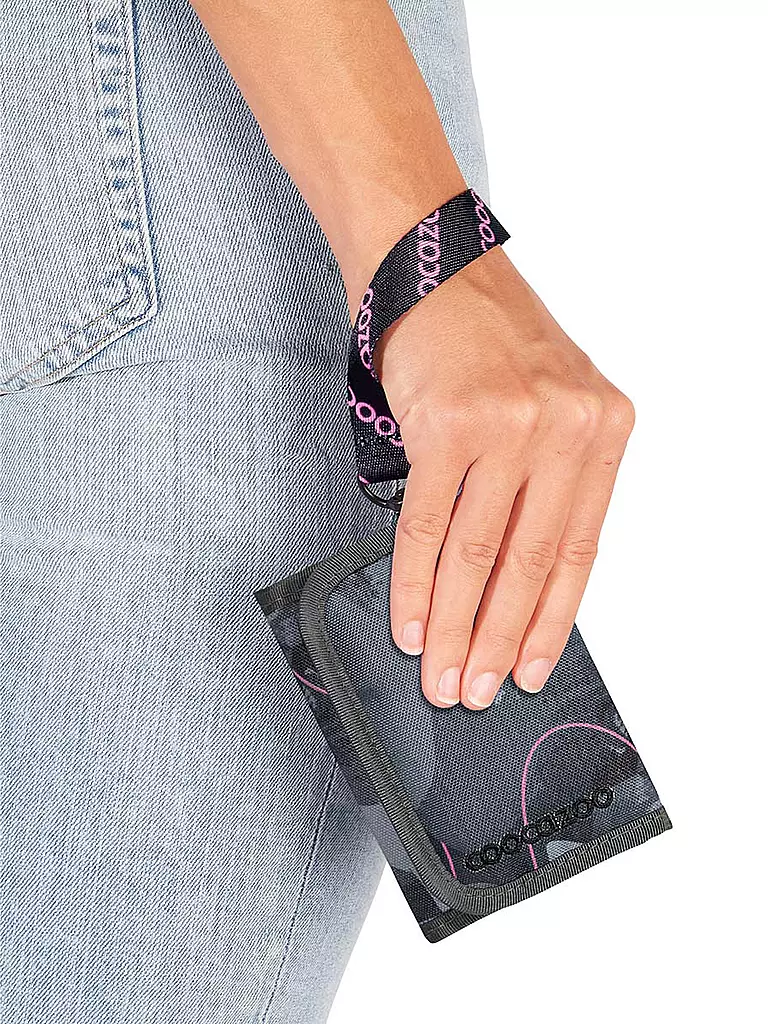 COOCAZOO | Geldbörse BUBBLE BRUSH | Gris