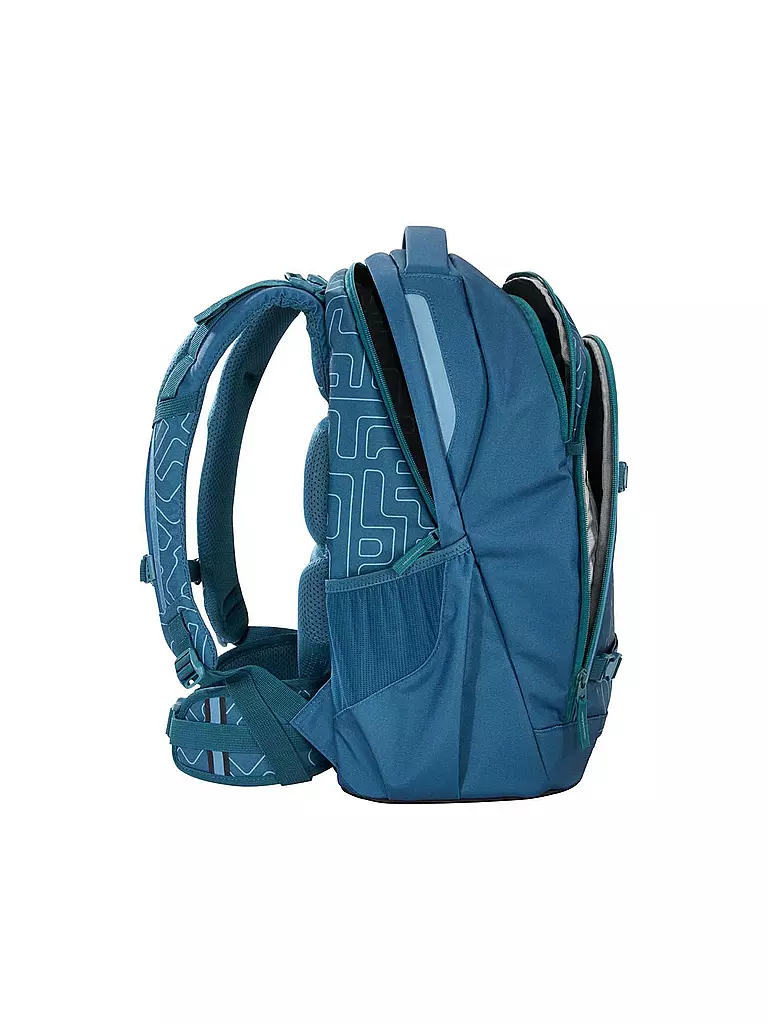 COOCAZOO | Mochila escolar EVERY Blue Maze | Azul