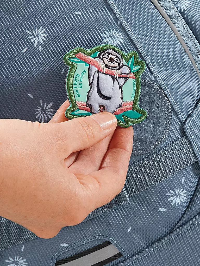 COOCAZOO | Mochila escolar MATE BLOOMY DAISY | Azul