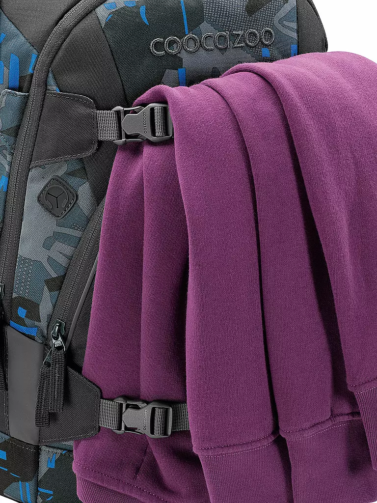 COOCAZOO | Mochila escolar MATE Blue Craft | Azul oscuro