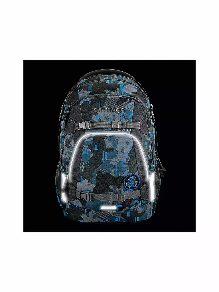 COOCAZOO | Mochila escolar MATE Blue Craft | Azul oscuro