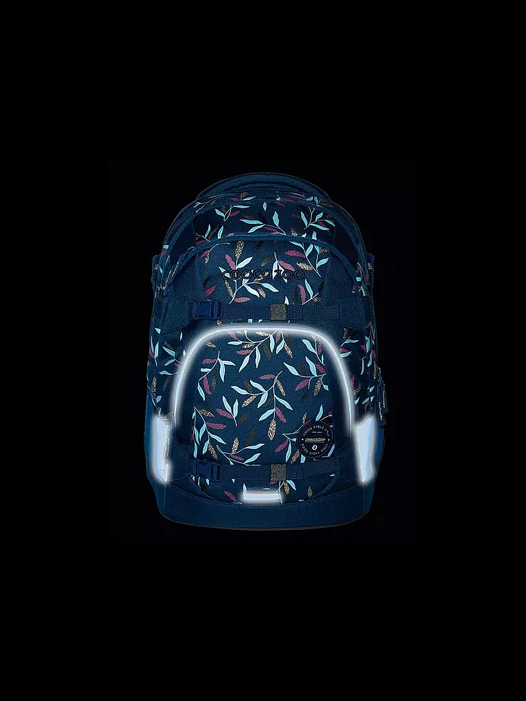 COOCAZOO | Mochila escolar MATE Boho Glam | Azul oscuro