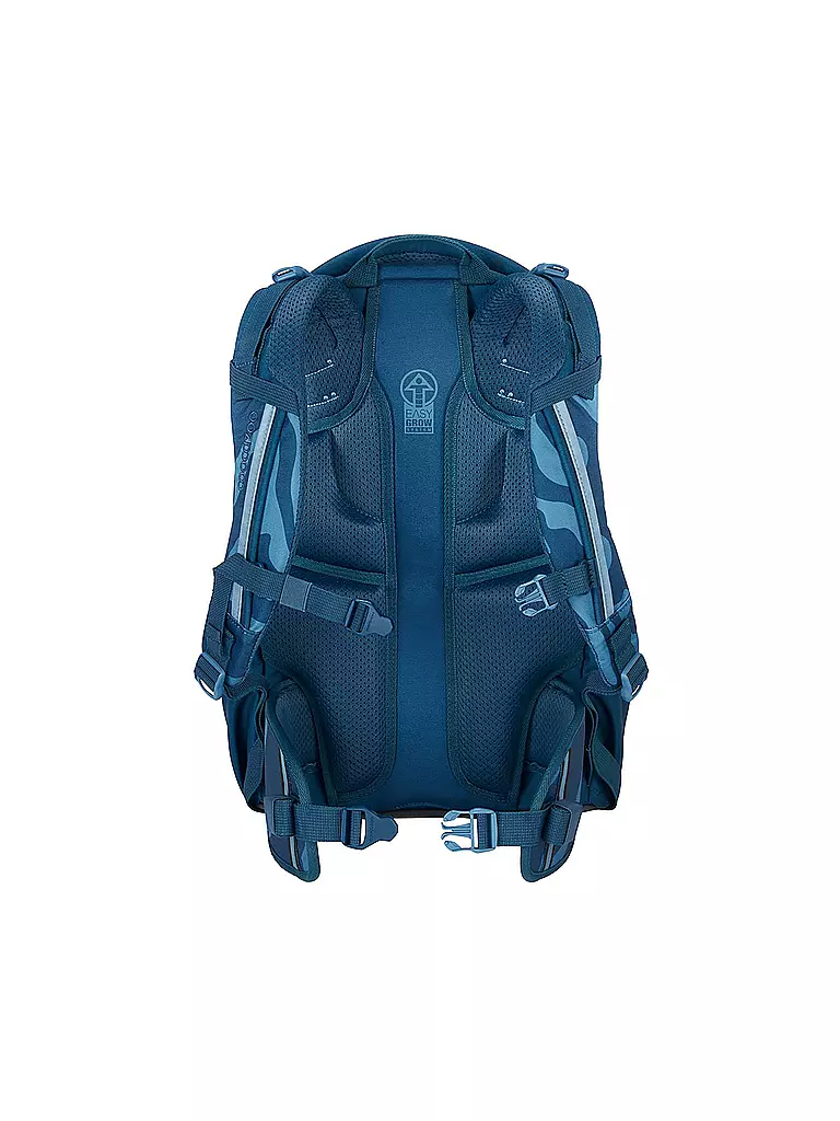 COOCAZOO | Mochila escolar MATE BREAKING WAVES | Azul