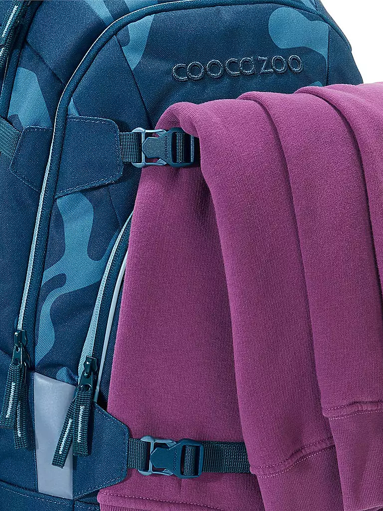 COOCAZOO | Mochila escolar MATE BREAKING WAVES | Azul