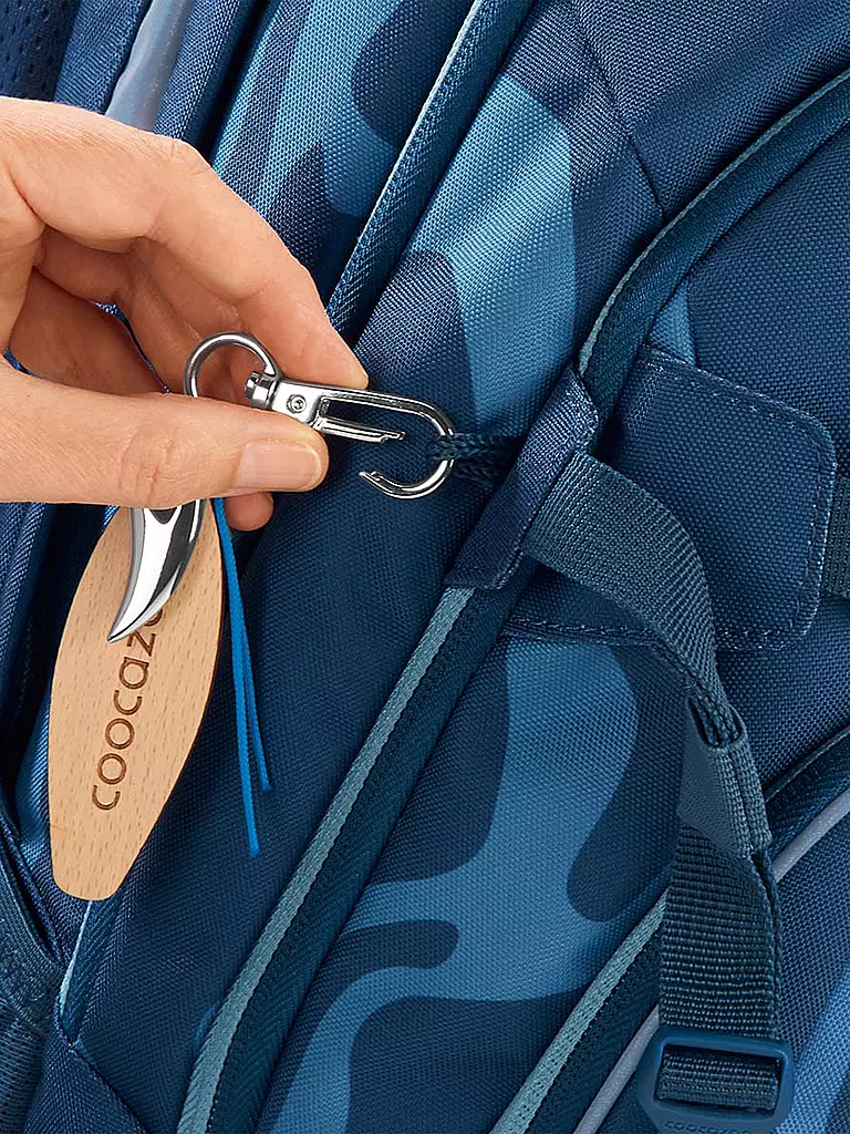 COOCAZOO | Mochila escolar MATE BREAKING WAVES | Azul