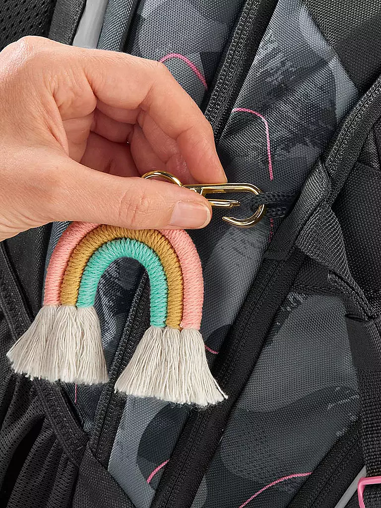 COOCAZOO | Mochila escolar MATE BUBBLE BRUSH | Gris