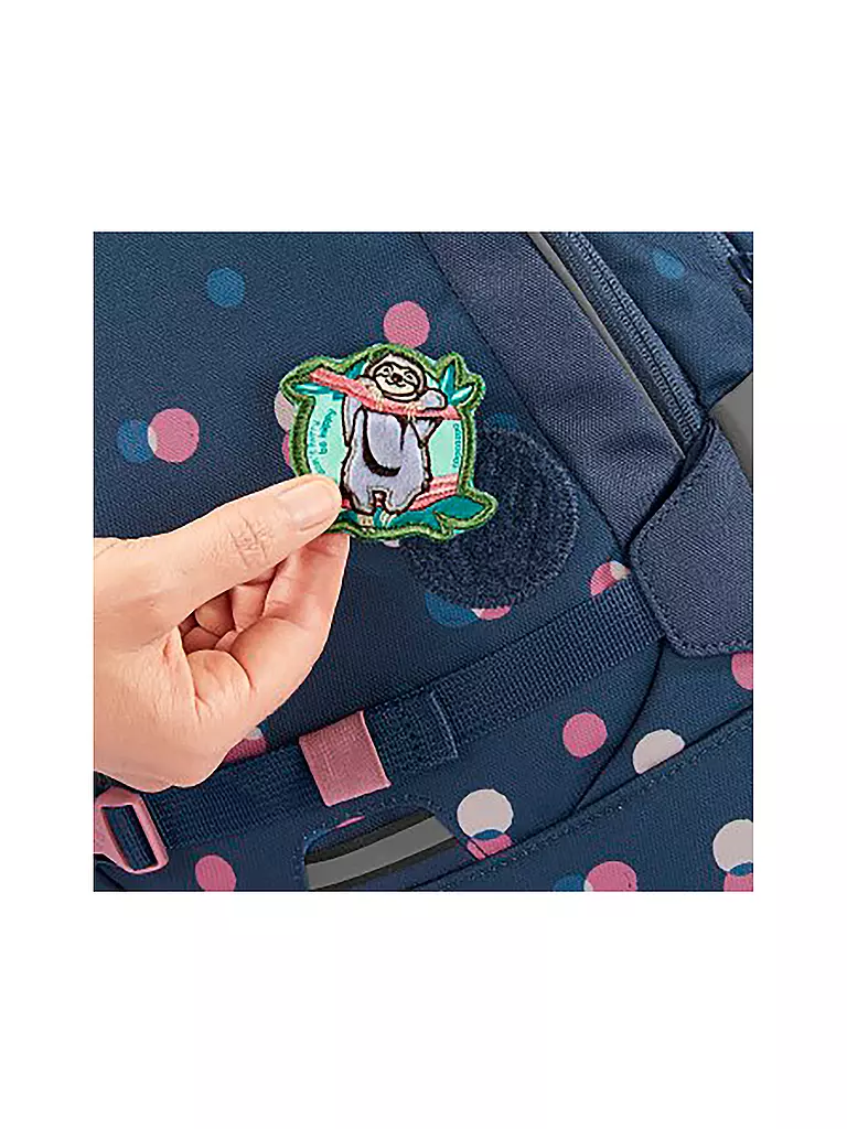 COOCAZOO | Mochila escolar MATE Bubble Dreams | Azul oscuro