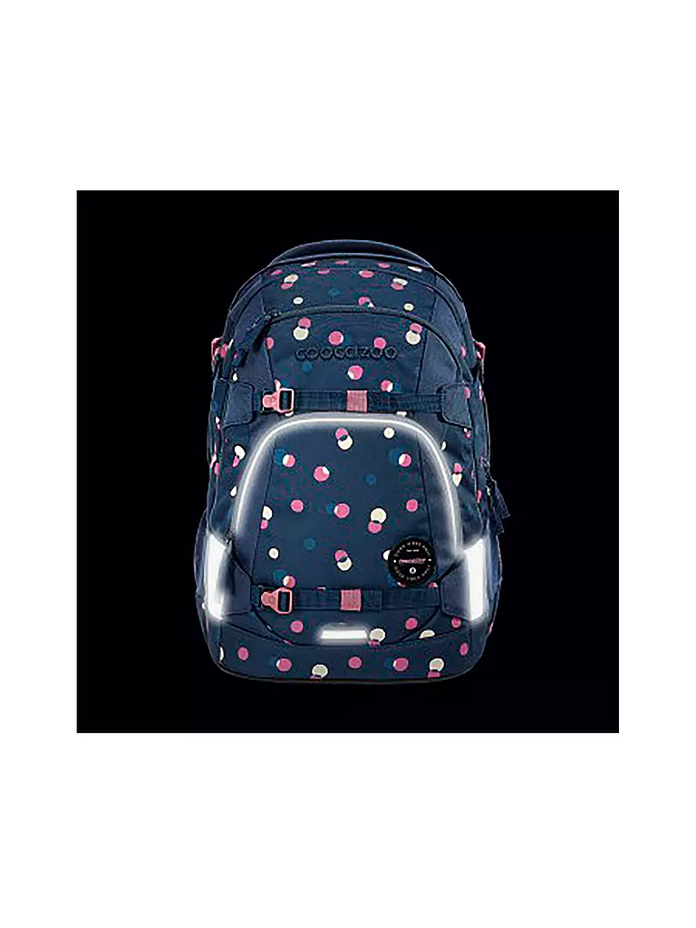COOCAZOO | Mochila escolar MATE Bubble Dreams | Azul oscuro