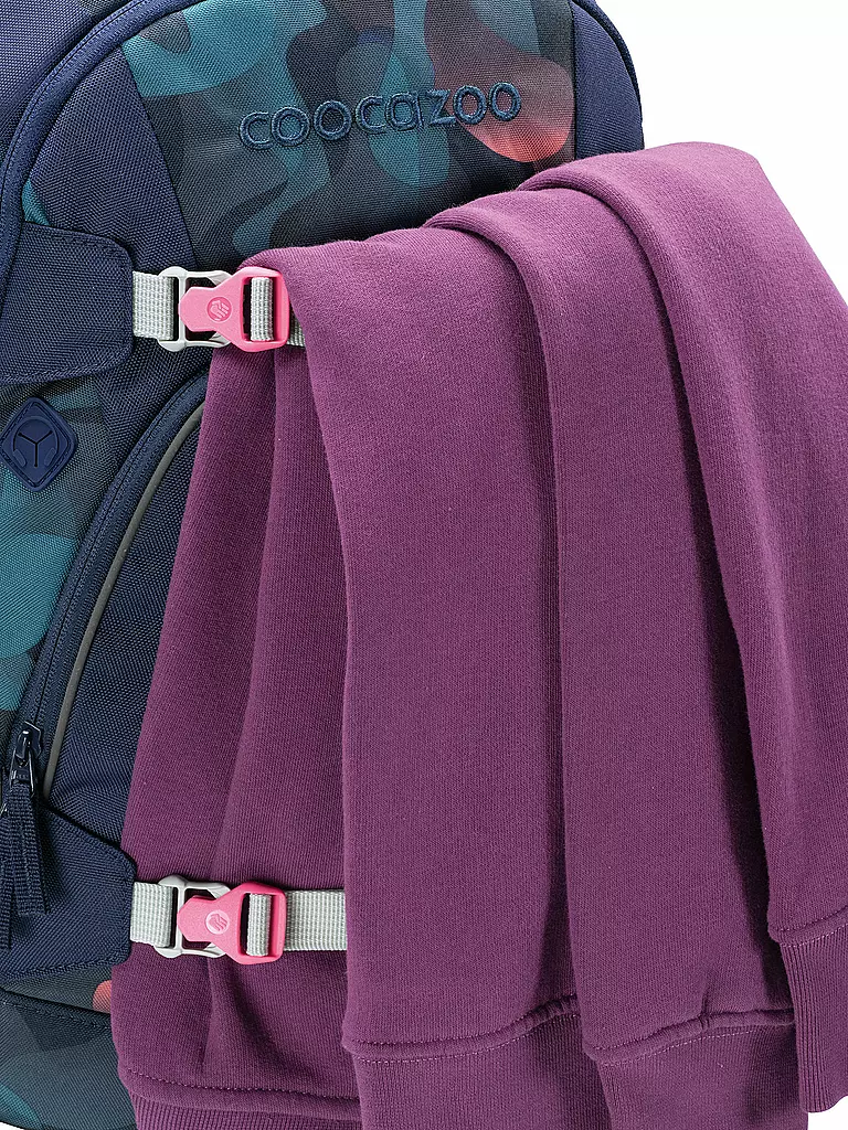 COOCAZOO | Mochila escolar MATE Cloudy Peach | Azul