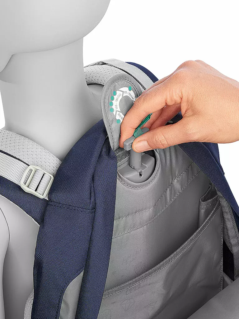 COOCAZOO | Mochila escolar MATE Cloudy Peach | Azul