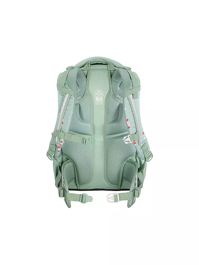 COOCAZOO | Mochila escolar MATE Dancing Dots | Menta