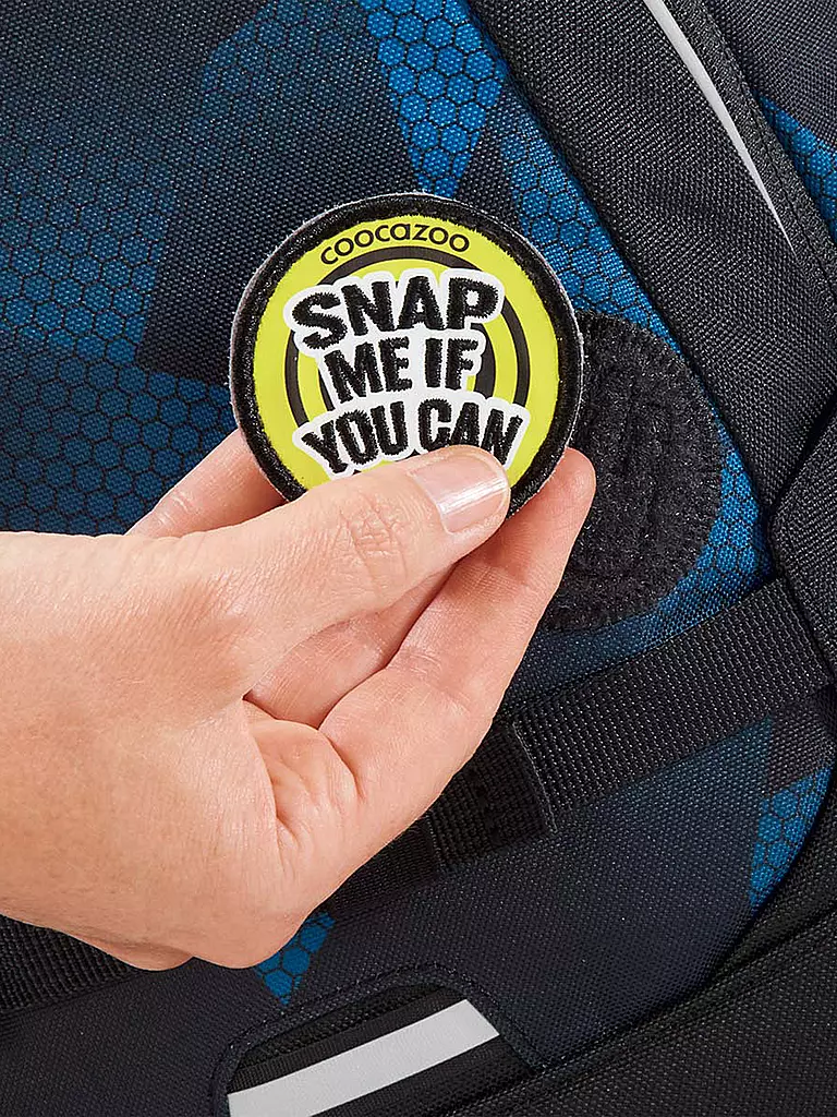 COOCAZOO | Mochila escolar MATE ELECTRIC ICE | Azul oscuro