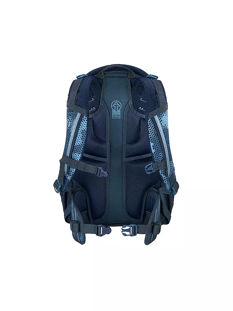 COOCAZOO | Mochila escolar MATE GEOMETRIC SKY | Azul oscuro