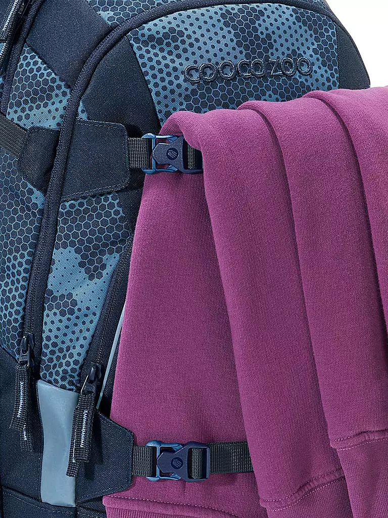 COOCAZOO | Mochila escolar MATE GEOMETRIC SKY | Azul oscuro