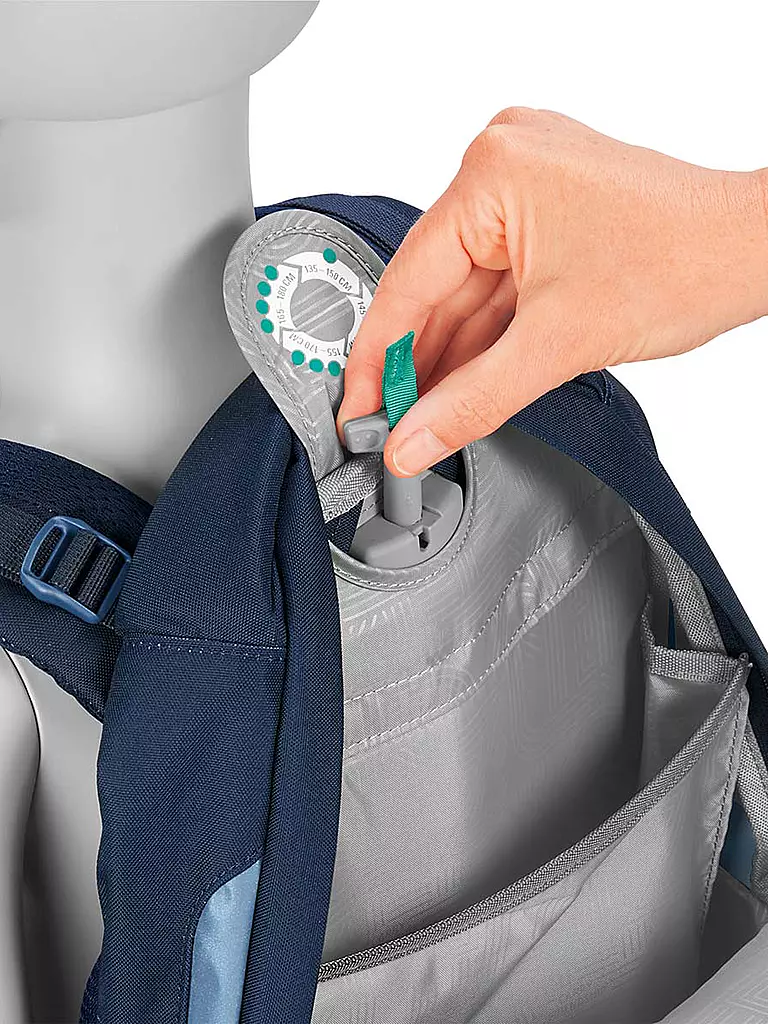 COOCAZOO | Mochila escolar MATE GEOMETRIC SKY | Azul oscuro