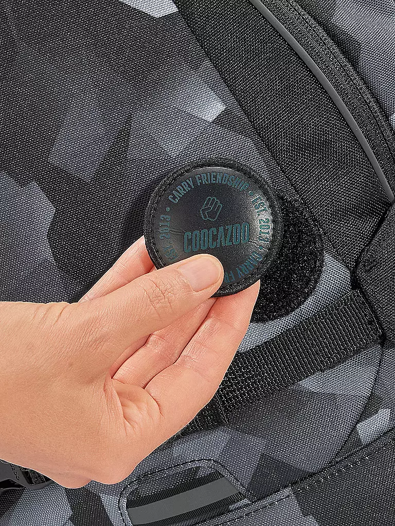 COOCAZOO | Mochila escolar MATE Grey Rocks | Gris