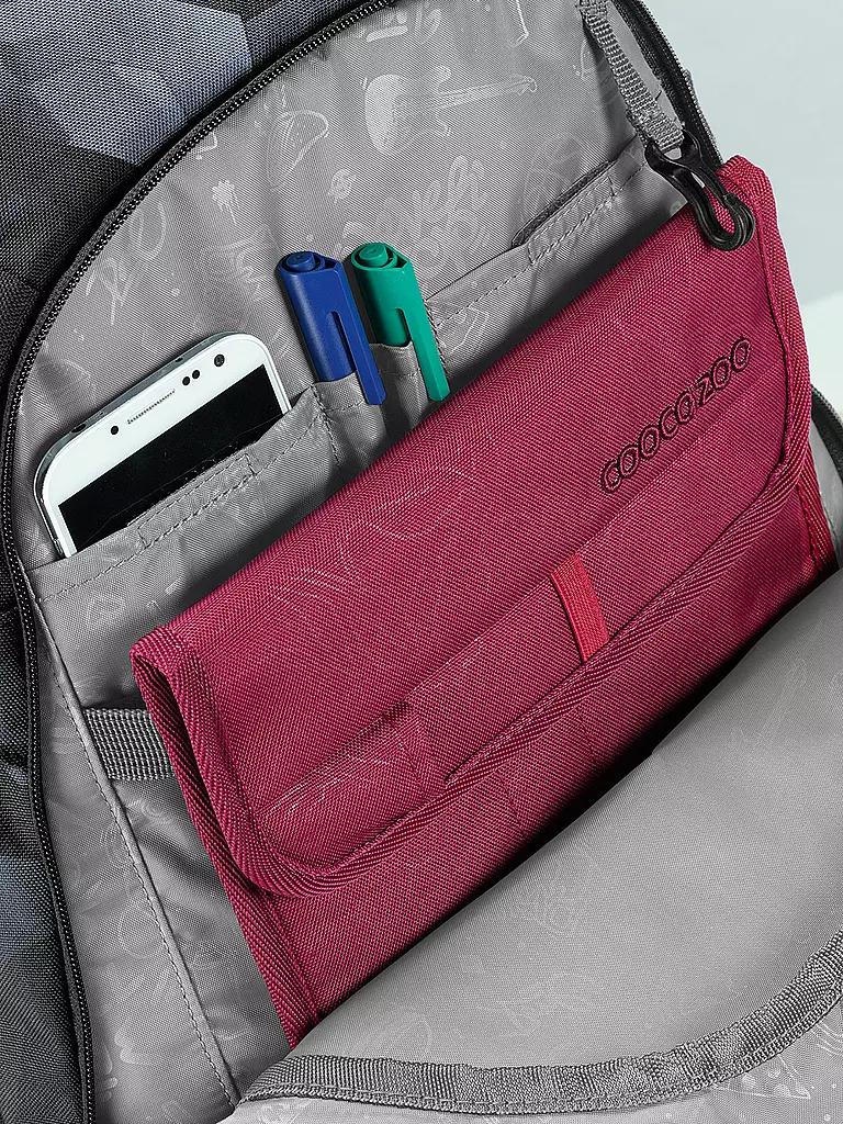 COOCAZOO | Mochila escolar MATE Grey Rocks | Gris