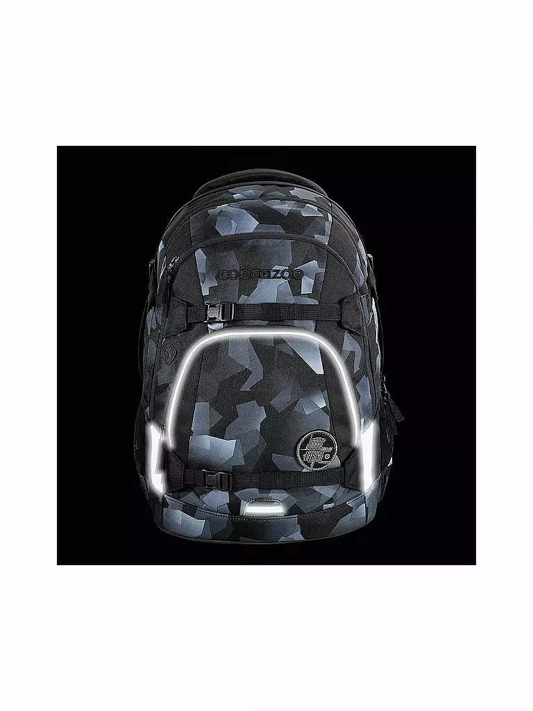 COOCAZOO | Mochila escolar MATE Grey Rocks | Gris