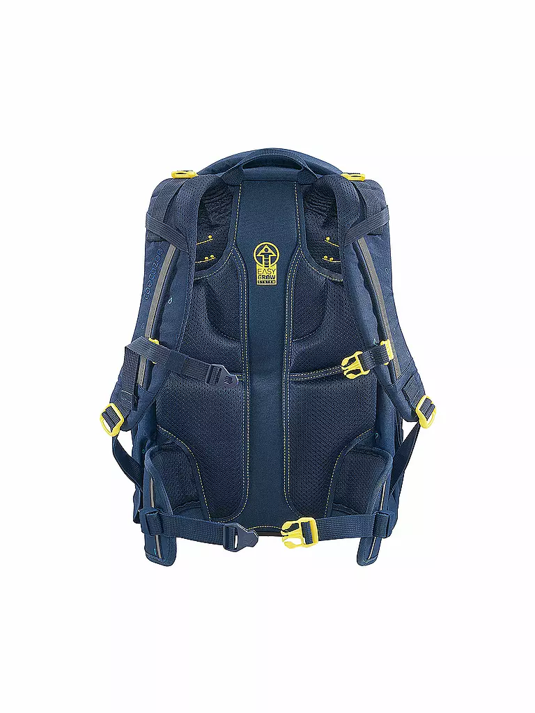 COOCAZOO | Mochila escolar MATE Happy Raindrops | Azul oscuro