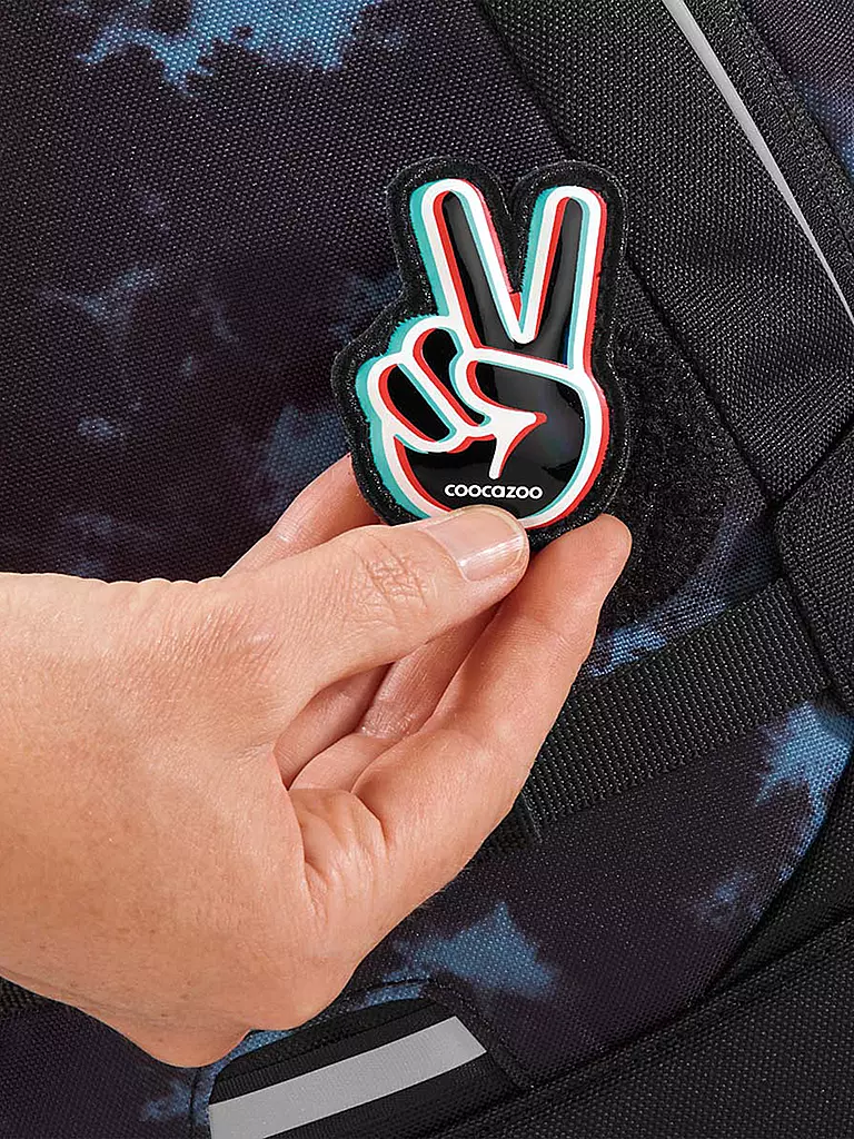 COOCAZOO | Mochila escolar MATE MIDNIGHT DUST | Negro