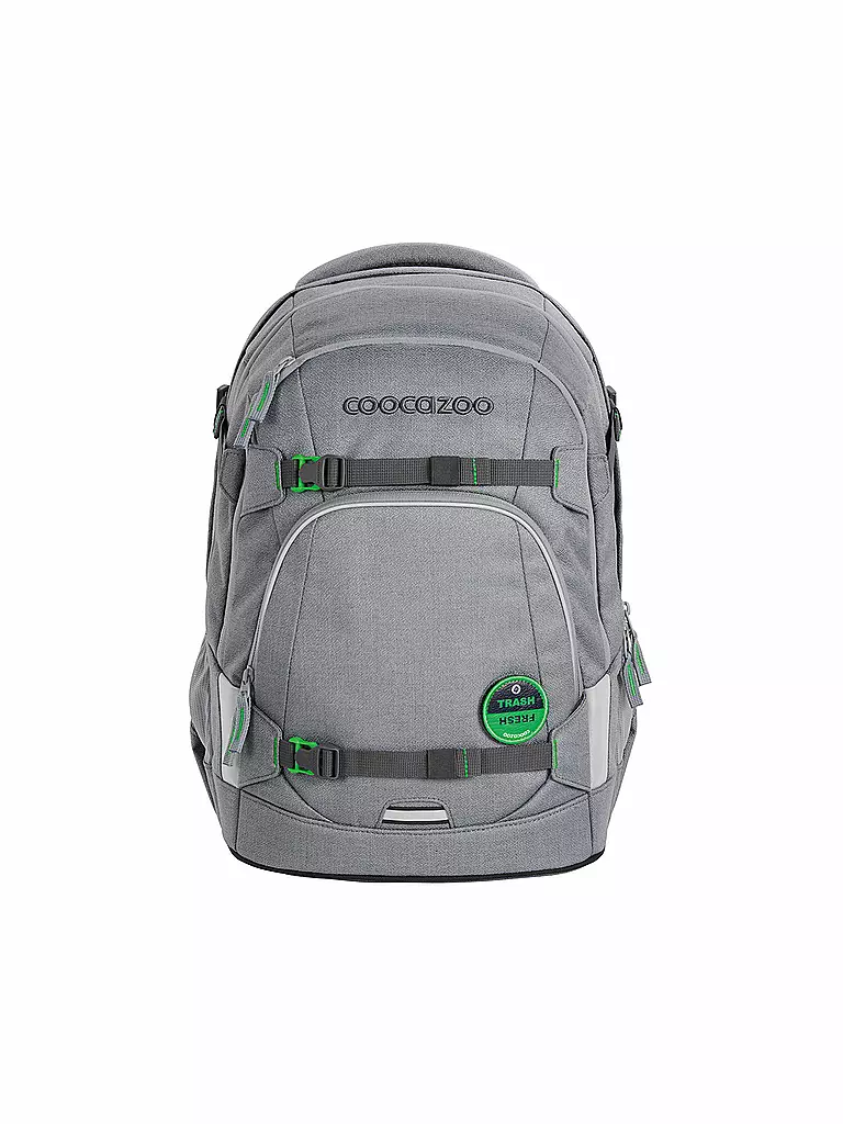 COOCAZOO | Mochila escolar Mate Mixed Faded Silver Dust | Gris