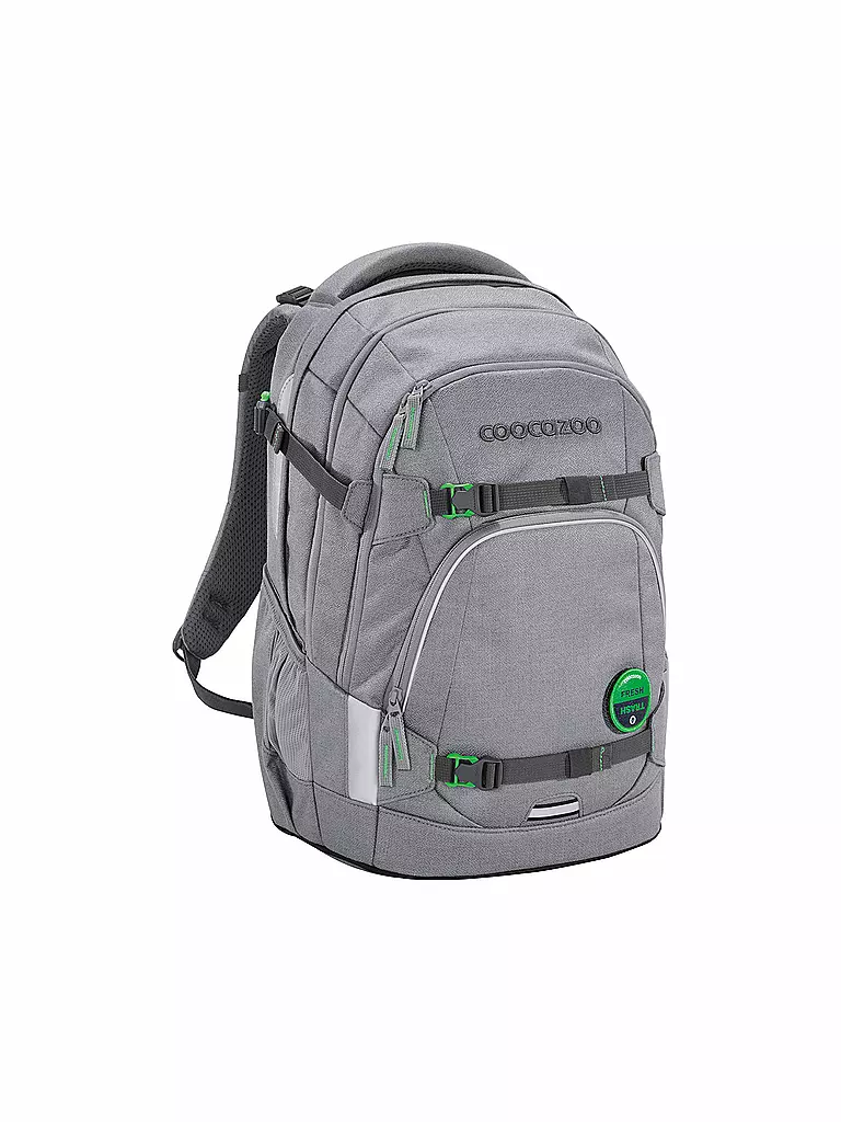 COOCAZOO | Mochila escolar Mate Mixed Faded Silver Dust | Gris