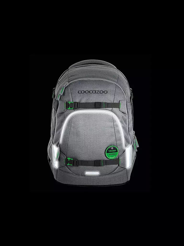 COOCAZOO | Mochila escolar Mate Mixed Faded Silver Dust | 